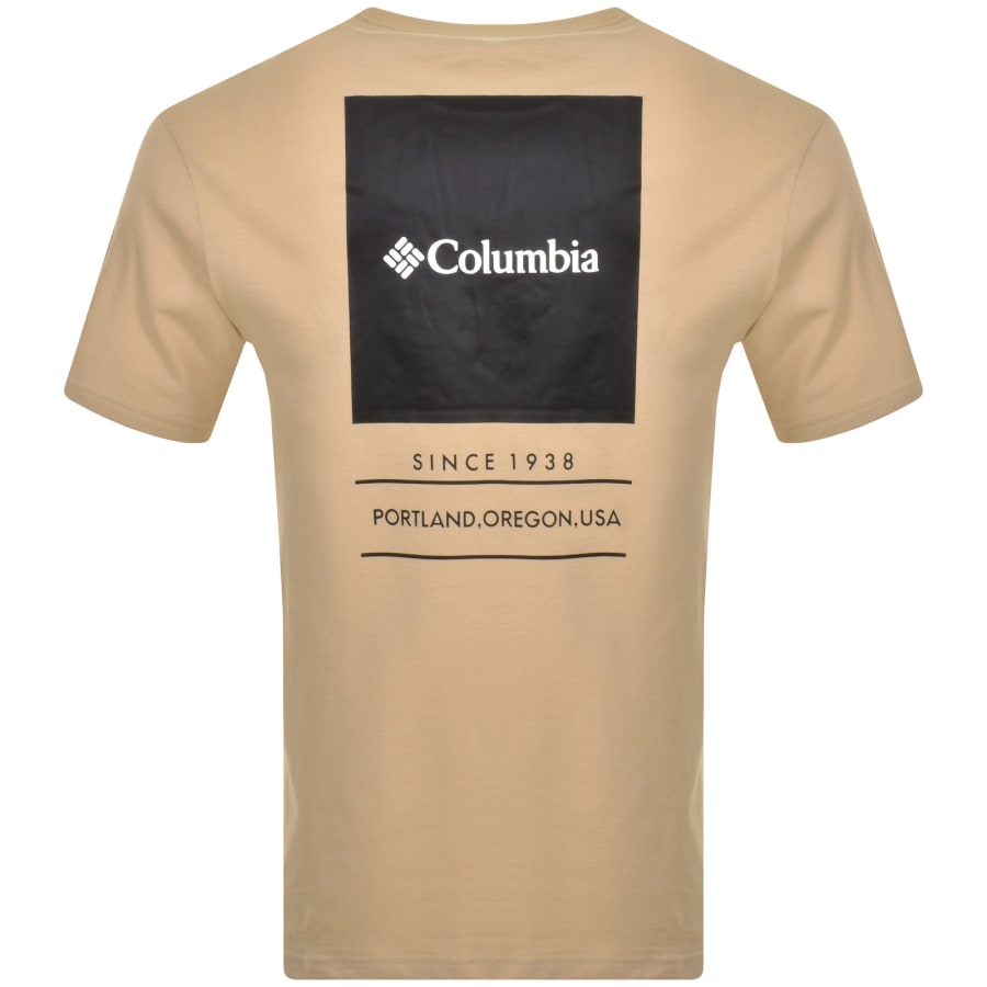 Columbia Barton Springs Graphic T Shirt Beige | Mainline Menswear United  States